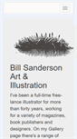 Mobile Screenshot of billsandersonart.com